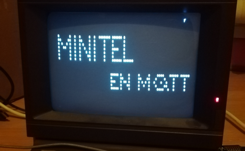 Minitel connecté en MQTT
