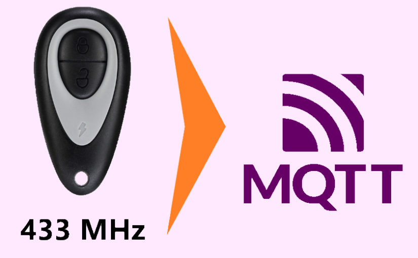 Télécommande 433MHz connectée